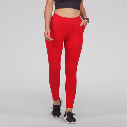 lounge-pants-for-women-red-color-fitmod